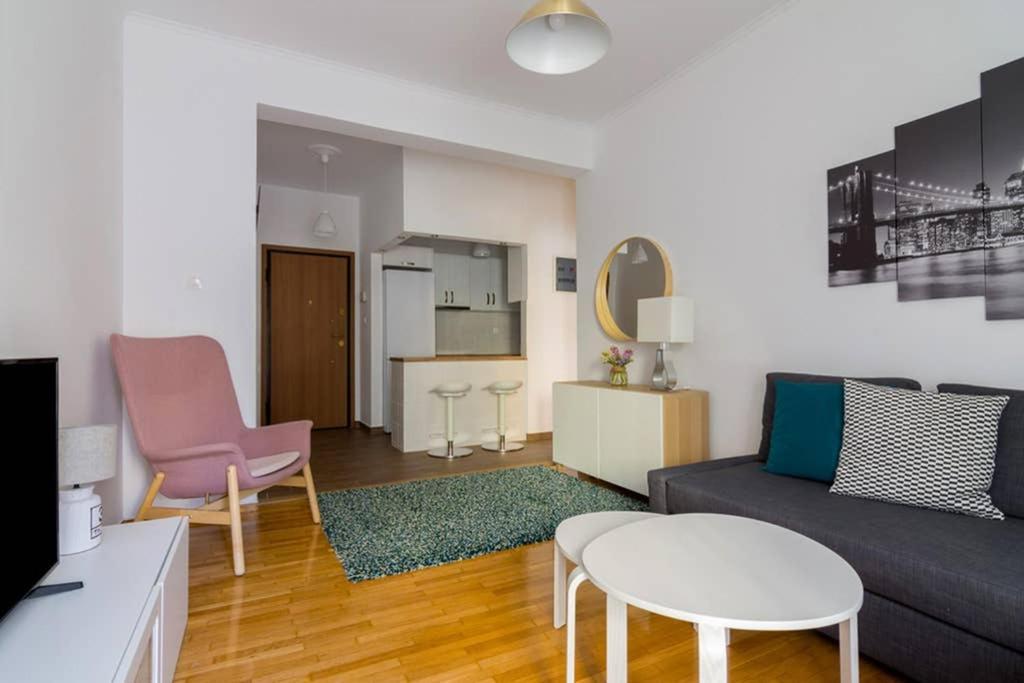 Brand New Decorated Flat For 4 Ppl In Pagrati Leilighet Athen Eksteriør bilde